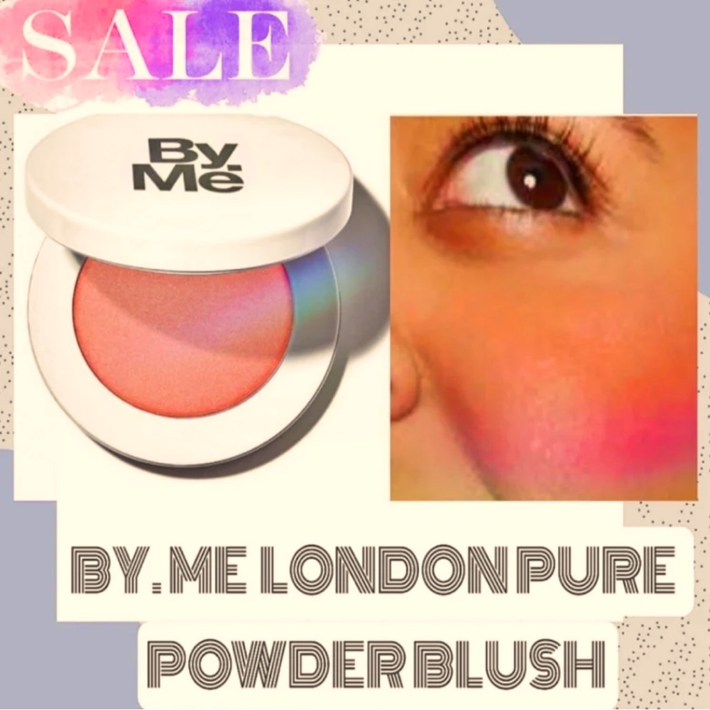 BY ME: LONDON PURE POWDER BLUSH SAMIYA ROSE PINK 501 & GET JACQUELINE GOLD FREE!